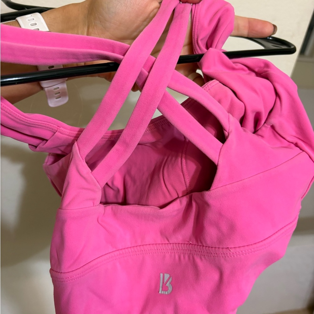 BuffBunny Pink Sports Bra